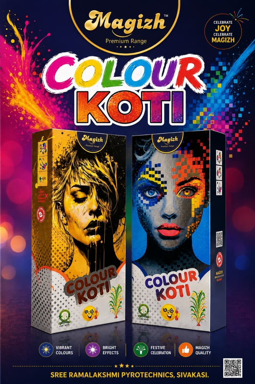 FLOWER POTS - COLOUR KOTI (MULTI COLOUR)