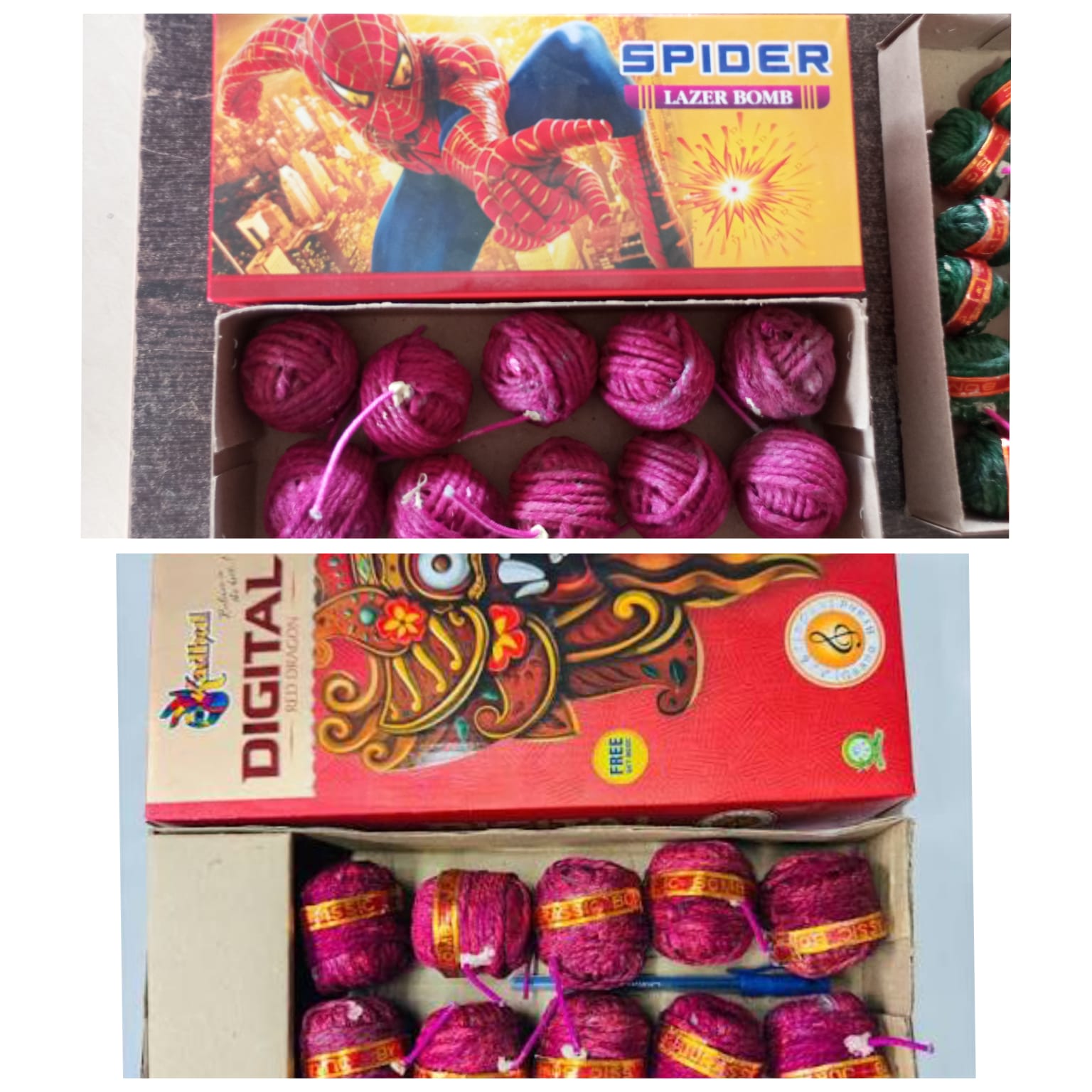 SPIDER /AGNI RED BOMB