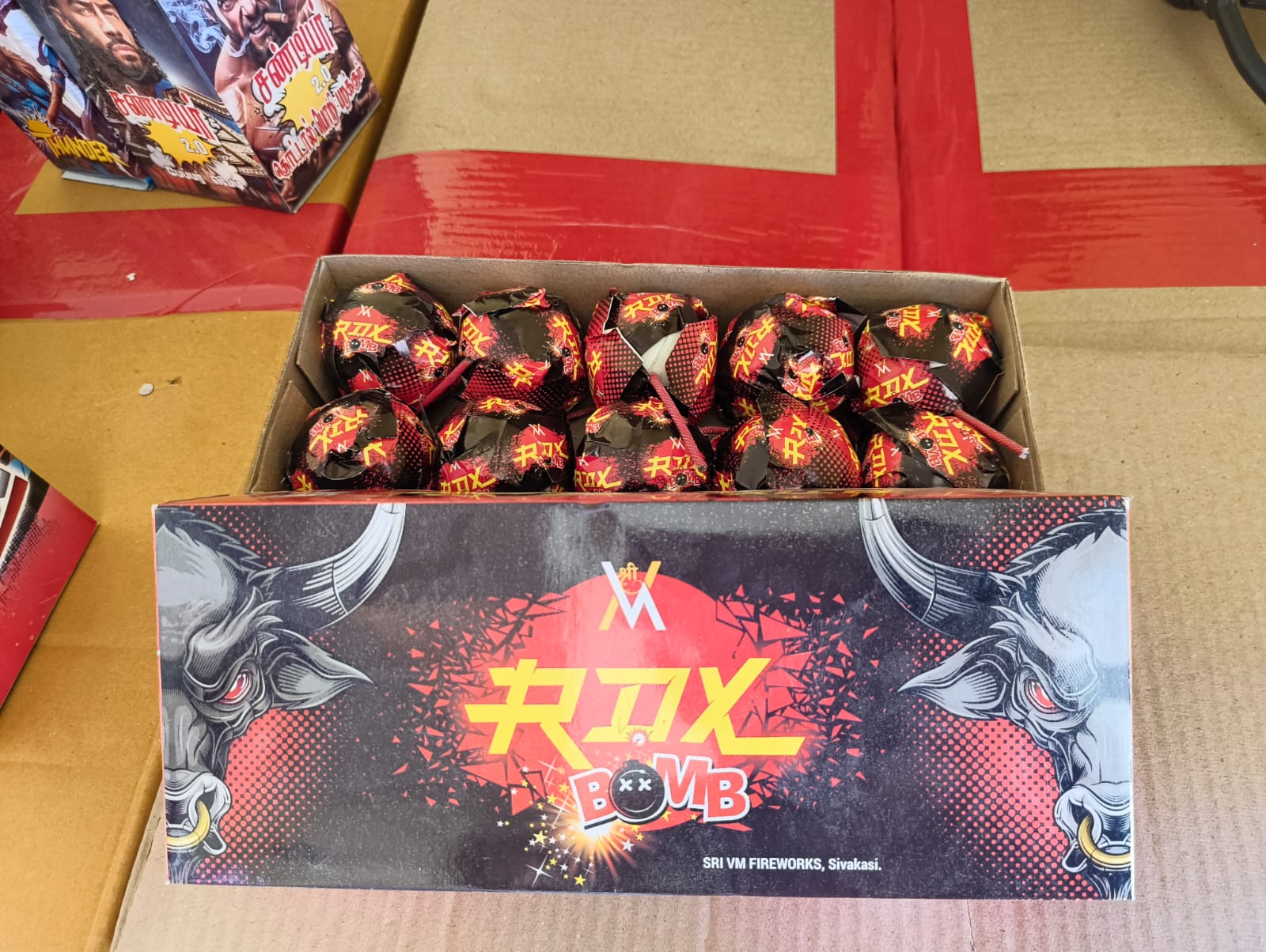 RDX / DTS - RED BOMB (சிவப்பு குண்டு)