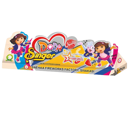 DORA SINGER / SING & DANCE (5 PCS MUSICAL CRACKER)